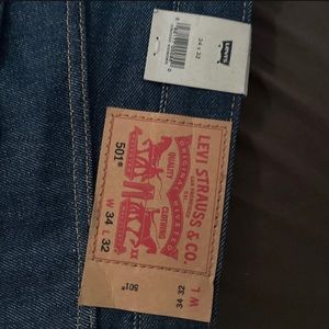 Levi’s 501’s relaxed fit 34X 32 brand new never worn with tags